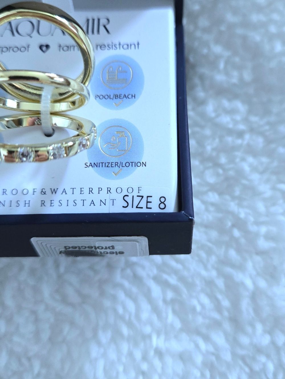 Aquamir Waterproof Triple3️⃣ Ring💍 Set - NIB - Picture 8 of 16